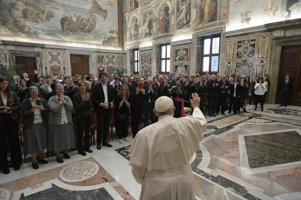 Udienza con Papa Franscesco 150 anni di Mondo e Missione