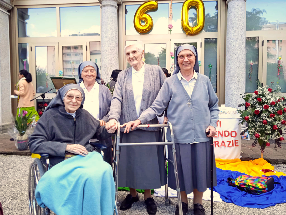 Sixty years of missionary religious life