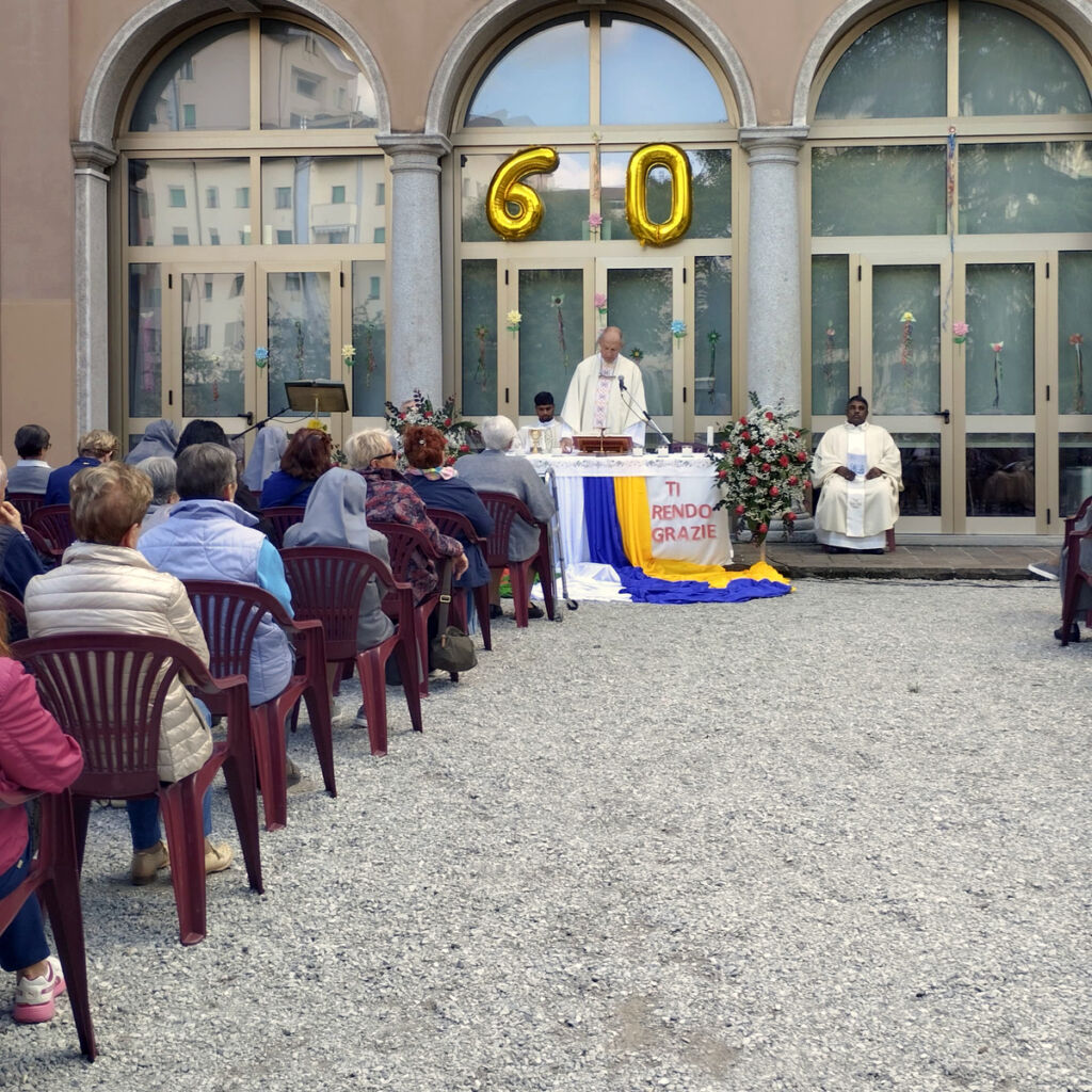 Celebrazione dei sessant’anni di vita religiosa