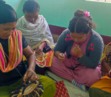 At Nirmala Unnathi Kendra women embroider hope